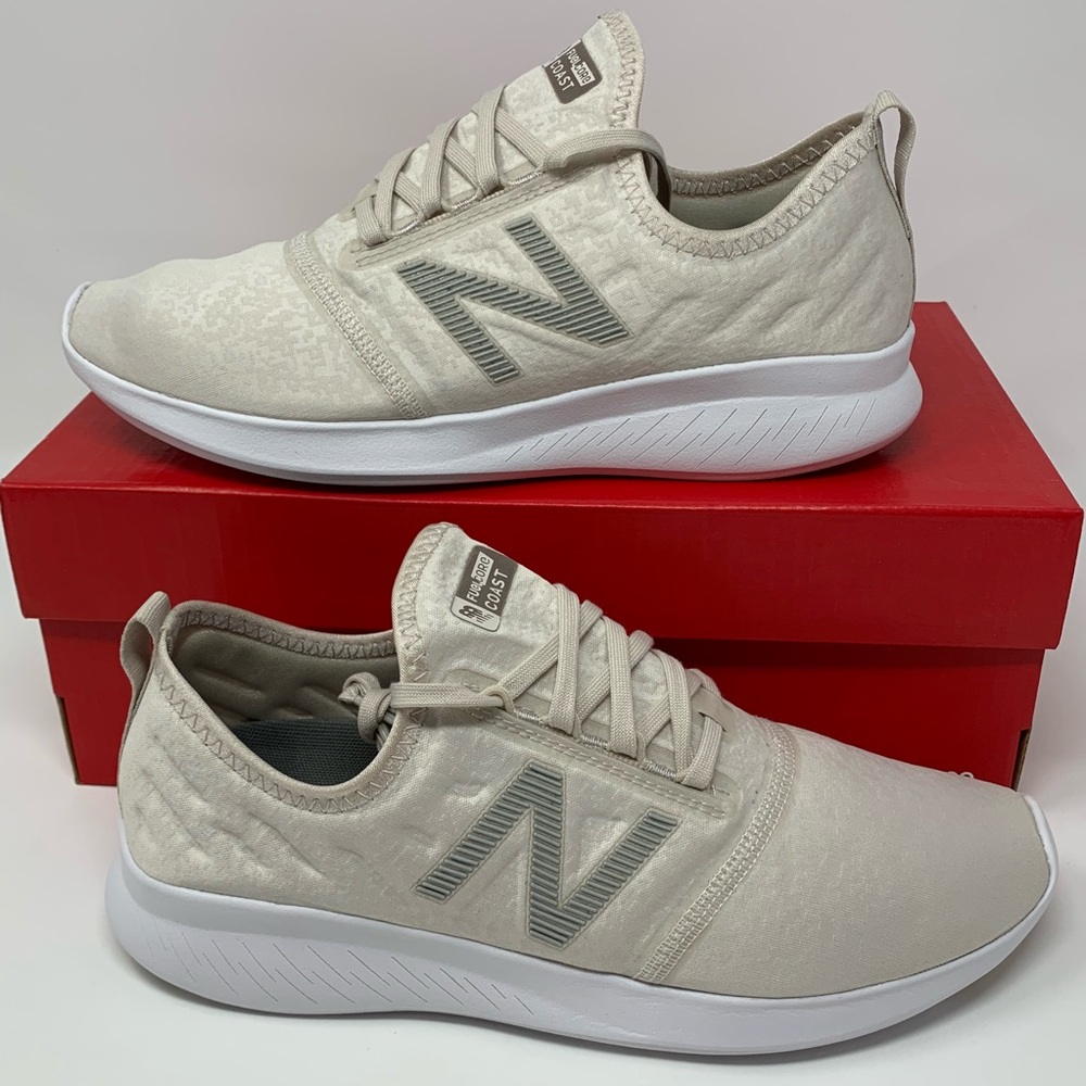 🆕 New Balance FuelCore Coast v4 Camo - Moonbeam - Picture 2 of 8